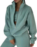 Tracksuit Women's Full Set Lounge Wear Sets 2 Piece Ladies Fleece Tracksuits.