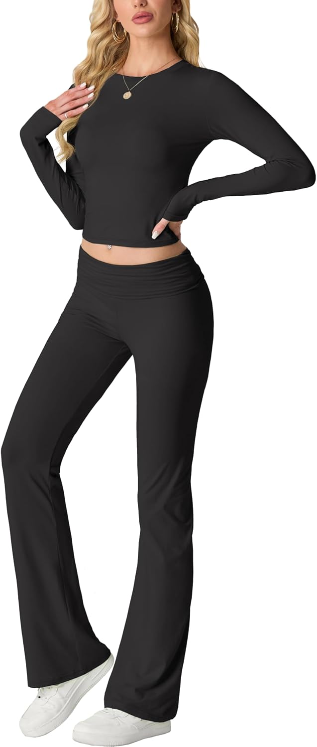 Two Piece Outfit Women 2-Piece Lounge Sets for Women.