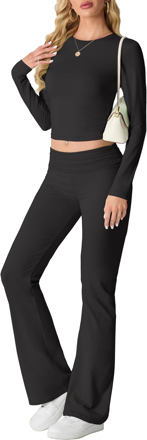 Two Piece Outfit Women 2-Piece Lounge Sets for Women.