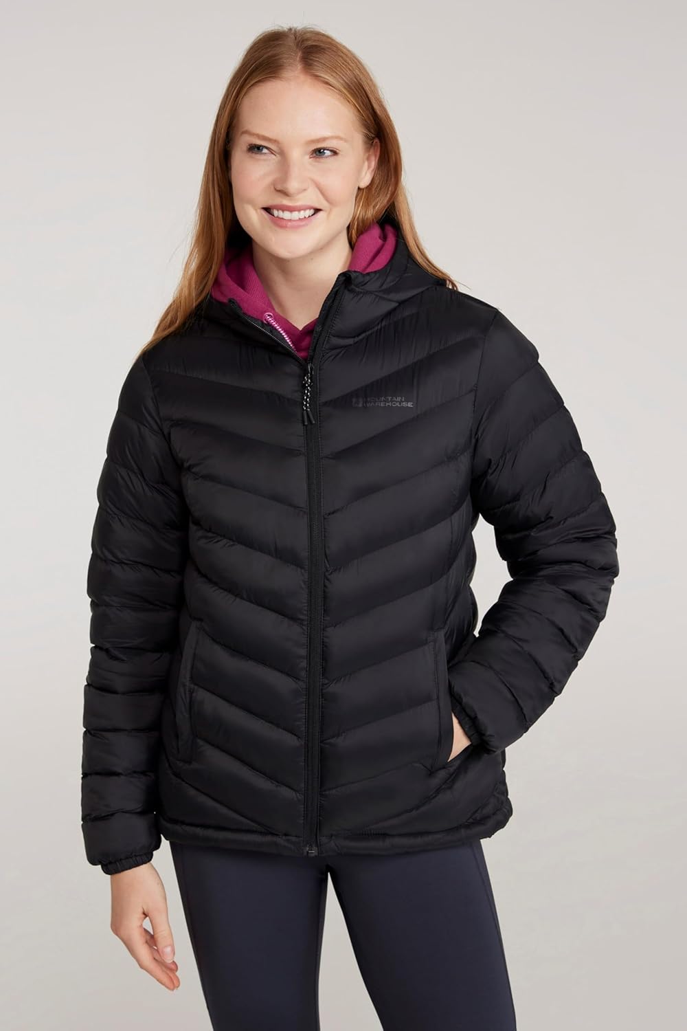 Seasons Women'S Winter Padded Jacket - Water Resistant, Warm, Front Pockets, Elasticated Cuffs and Adjustable Hood - Ideal for Cold Weather
