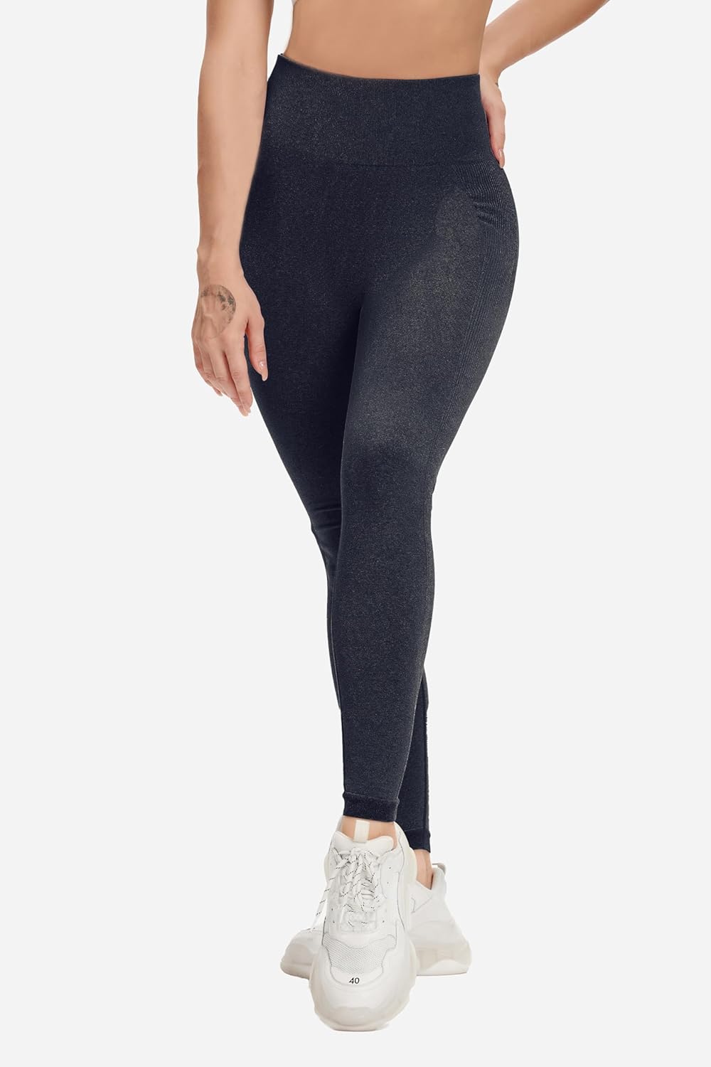  Leggings Smile Contour Women High Waist Ruched Butt Lifting Gym Sports Leggings.