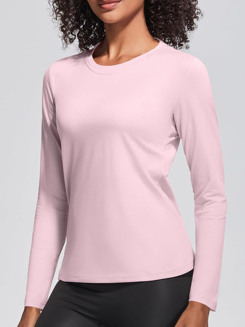 3 Pack or 5 Pack Women's Cotton Long Sleeve.
