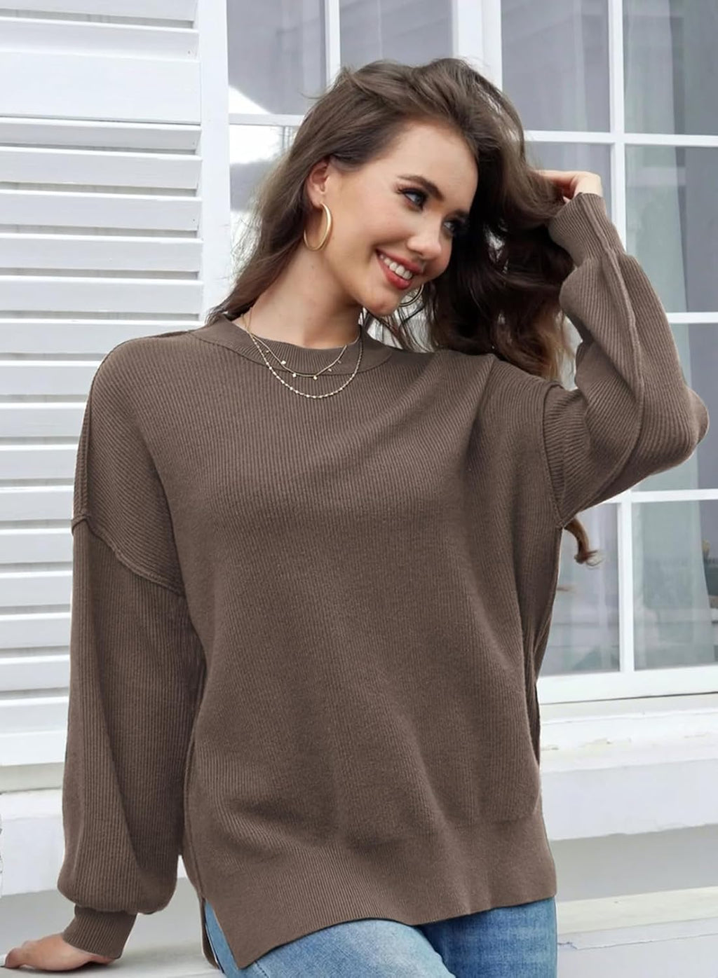 Women'S Jumpers Winter Casual .