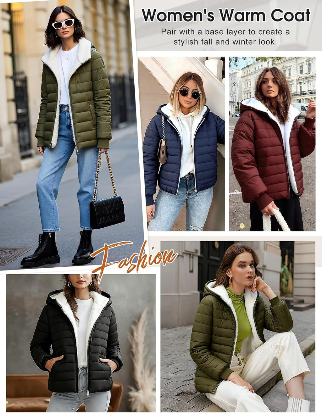 A women’s winter jacket that’s lightweight, quilted and padded, perfect for everyday cold-weather wear. 