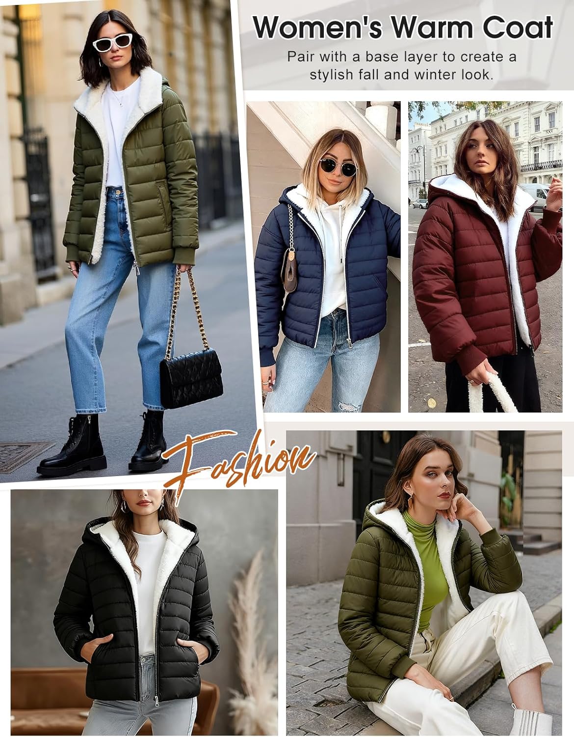 A women’s winter jacket that’s lightweight, quilted and padded, perfect for everyday cold-weather wear. 