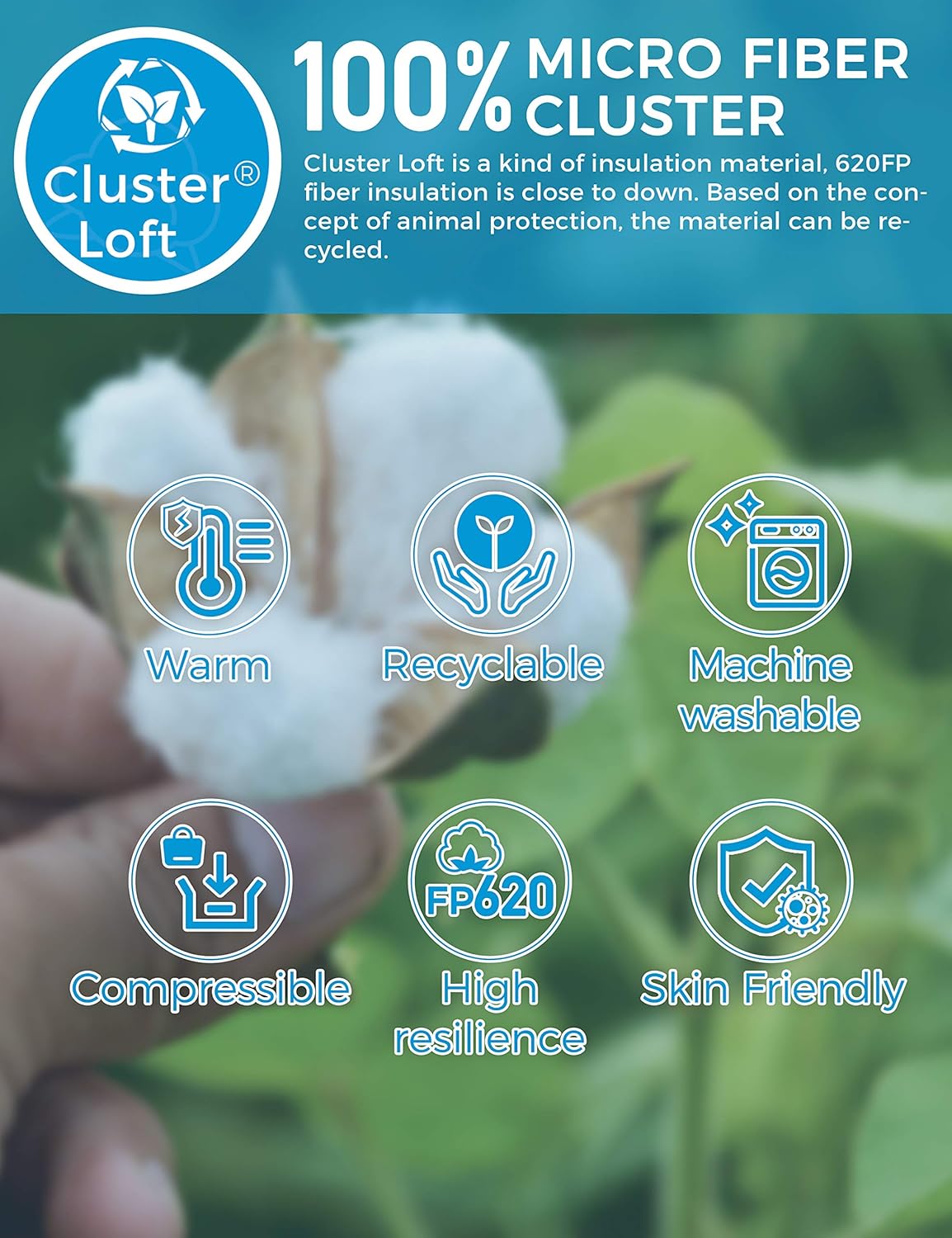 A women’s waterproof, windproof quilted puffer coat designed for cold winter weather.